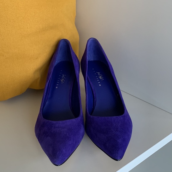 Lord & Taylor - purple suede-style pumps, 2.5” heel, new-in-box, never worn. - Picture 5 of 6